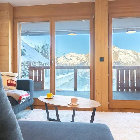Ski-in, Ski-out, Vue Montagne, Et Sauna 아파트 *